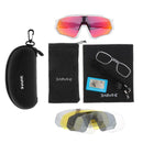 Bike Professional Polarized Cycling Glasses Sports Sunglasses UV400 Style4