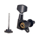 Black 6r Hand Electric Guitar Locking Tuner Tuning Pegs Machines Heads Buttons