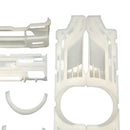 1:10 RC White  Surrounded Kits Decoration Cover for WPL D12 Buggy Trucks Car DIY