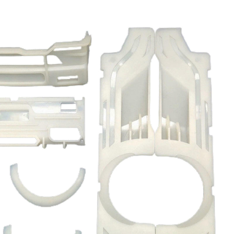 1:10 RC White  Surrounded Kits Decoration Cover for WPL D12 Buggy Trucks Car DIY