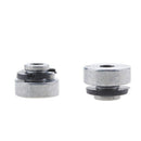 2pcs Metal 17mm Fender Seat Nut Replacement for 1996-2017 1/4-20 Thread