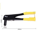 Practical Rivet Tool Set Blind Rivet Hand Tool Kit Gutter Repair Heavy Duty