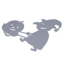 Witch Carry Pumpkin Metal Die Cutting Dies DIY Album Cards Paper Cards