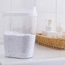 Household with Lid Laundry Detergent Box Creative Transparent Container Sto
