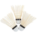 12 Pcs White Goose Feather Badminton Sport Shuttlecocks Durable Training B Gw