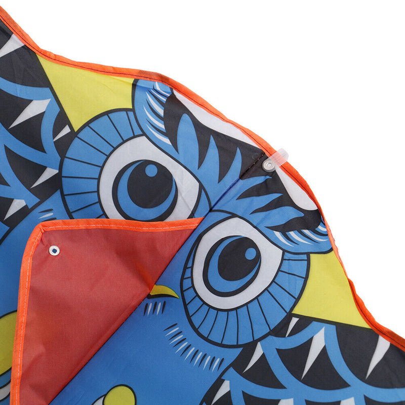 1Pc Cartoon owl flying kite foldable outdoor kite children kids sport toys O Ew