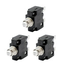 12V-24V Push Button Resettable Circuit Breaker with 2 Quick Terminals 15AMP