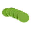 10Pcs 62mm Plastic Air Hockey Pucks Replacement for Game Tables Equipment
