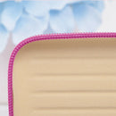 12 Grids Macaron Essential Oil Storage Bag Portable Dividers Box (Rose Red) A