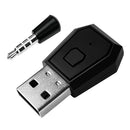 USB Wireless 3.5mm Audio Transmitter Headset Adapter For  Playstation