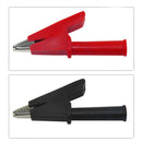 Compatible with 4mm banana plug Small Safety Jacket Alligator LCR Test Clips