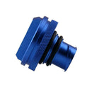 Green Fuel Cap Blue DEF Cap For 2013-2019 Dodge Ram 3500 2500 Cummins G8D0