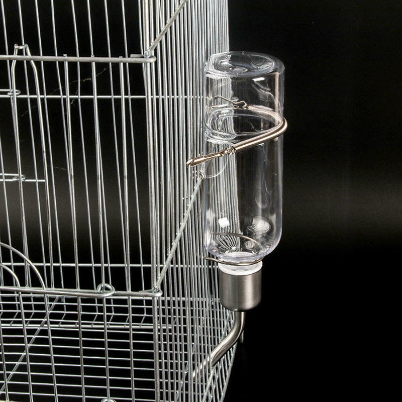 2Pcs Pet Water Drinker Dispenser Hang Bottle Auto Fountain Feeder Newest Useful