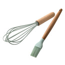 2pcs Oil Brush Egg Whisk Cooking