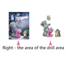 DIY Diamond Painting Stars Dog Cross Stitch Embroidery Mosaic Kit Craft