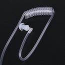 2Pin Acoustic Tube Headset PTT Mic Earpiece for Baofeng Kenwood 2way Radio