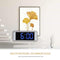 Easy Install Safety LED Display Touch Mirror Clock C/F Alarm Snooze TS-S25-B