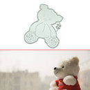 Metal Seated Bear Cutting Dies Scrapbooking Paper Cards Album Photo Stencil Hot