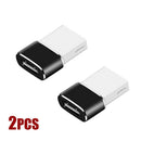 2 PACK USB C 3.1 Type C Female to USB 3.0 Type A Male Port Converter Adapter
