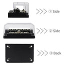 32V 100A Car Marine 12 Way Negative Bus Bar Modular Design For ATP Fuse Blocks