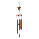 Pack of 2 Bamboo Wind Chime Bells, Lucky Fengshui Ornament, Unique Gifts