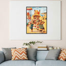 5D DIY Full Drill Diamond Painting Mother Rabbit Cross Stitch Embroidery