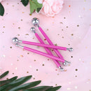 4 PCS Fondant Cake Decorating Pen Metal Ball Flowers Sugar Craft ModellingTEUS