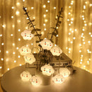 LED Warm White Cute Cloud Small Night Light String Lights Halloween Christm