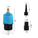 SUPs Pump Adapter 3-in-1 Inflatable Boat Kayak Air Valve Adaptor Hose Connector