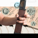 Pocket Guitar, Left Hand Portable 6 String Guitar Chord Trainer Guitar Finger