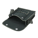 Multi compartments army green canvas shoulder tool bag for electricians
