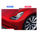 2 PCS Tinted Head and Fog Lamp Overlays Protective Film Covers Kit for 2018 M7R8