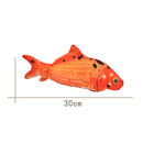 4pcs Cats Electric Fish Toys Cat Chew Kicker Teaser For Pet Cat Kitten