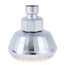 New Round 7 Colors Changing LED Shower Head Temperature Sensor Top Spray