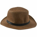 Summer Men Hat Straw Hat Cowboy Hat Fashion WESTERN COWBOY Cavalry Hatband