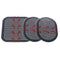 3pcs Replacement Gel Pads Massager Patch For Stimulator Trainer Muscles Train 3C