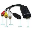 USB 2.0 Audio Video VHS to PC DVD VCR Converter Capture Card Best Adapter L0D0