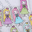 Pretty Girl 2Hole Wooden Mixed Buttons DIY Decor Sewing Crafts ScrapbookingBX