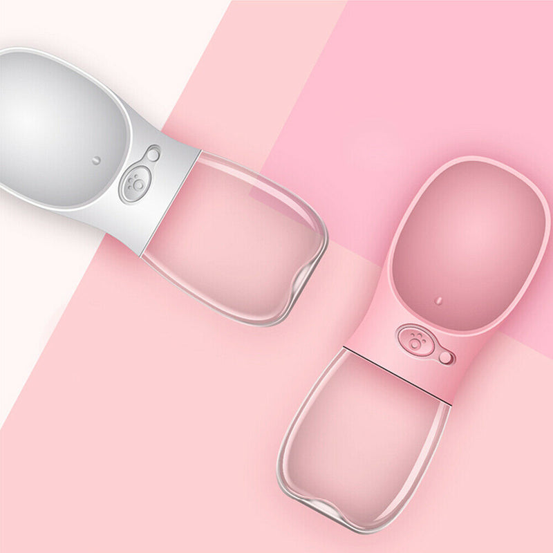 350ml Portable Pet Dog Water Bottle Travel Drinking Water Dispenser Feeder