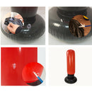 Kids Inflatable Boxing Set Workout Punching Bag Gloves Stress Relief Toys