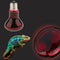 2x Reptile Terrarium UVA Heat Lamp Night-time Viewing Lighting 50W E27 Base