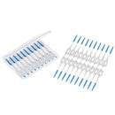 40pcs Soft Silicone Interdental Floss Brushes Tooth Cleaner Oral Care Tool A