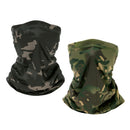2Pcs Neck Gaiter Headwear Face Sun Cover Scarf Bandana Balaclava Headband for
