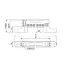 Heavy Duty 6-Point Power Distribution Block Bus Bar Electric Terminal Junction