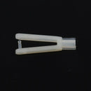 6pcs 2mm Dia Push Rod RC Plane Boat Car Rudder Servo Nylon Clevis Clip Whit Z4E2