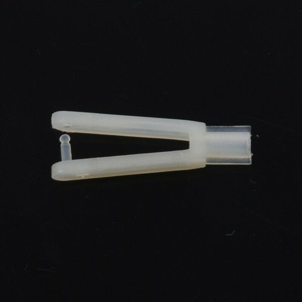 6pcs 2mm Dia Push Rod RC Plane Boat Car Rudder Servo Nylon Clevis Clip Whit Z4E2