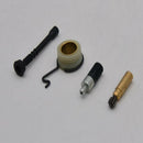 4x Oil Pump Worm Gear Oil Filter w/ Oil Hose Fit For Stihl ms250 ms230 023