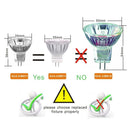 MR11 3W Downlight Bulb LED Spotlight Lamp Globe Light Replacement Hotel Halls