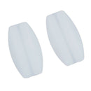 2 x Pads / cushions Stands for bra strap - Transparent Silicone Anti-slip C I1D7