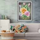 5D DIY Special Shaped Diamond Painting Flower Cross Stitch Mosaic Kit Decor